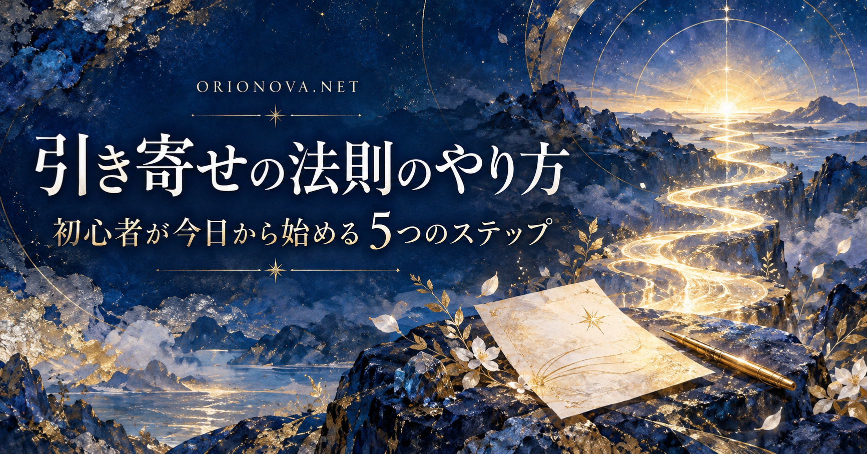 引き寄せの法則のやり方|初心者が今日から始める5つのステップと続けるコツ