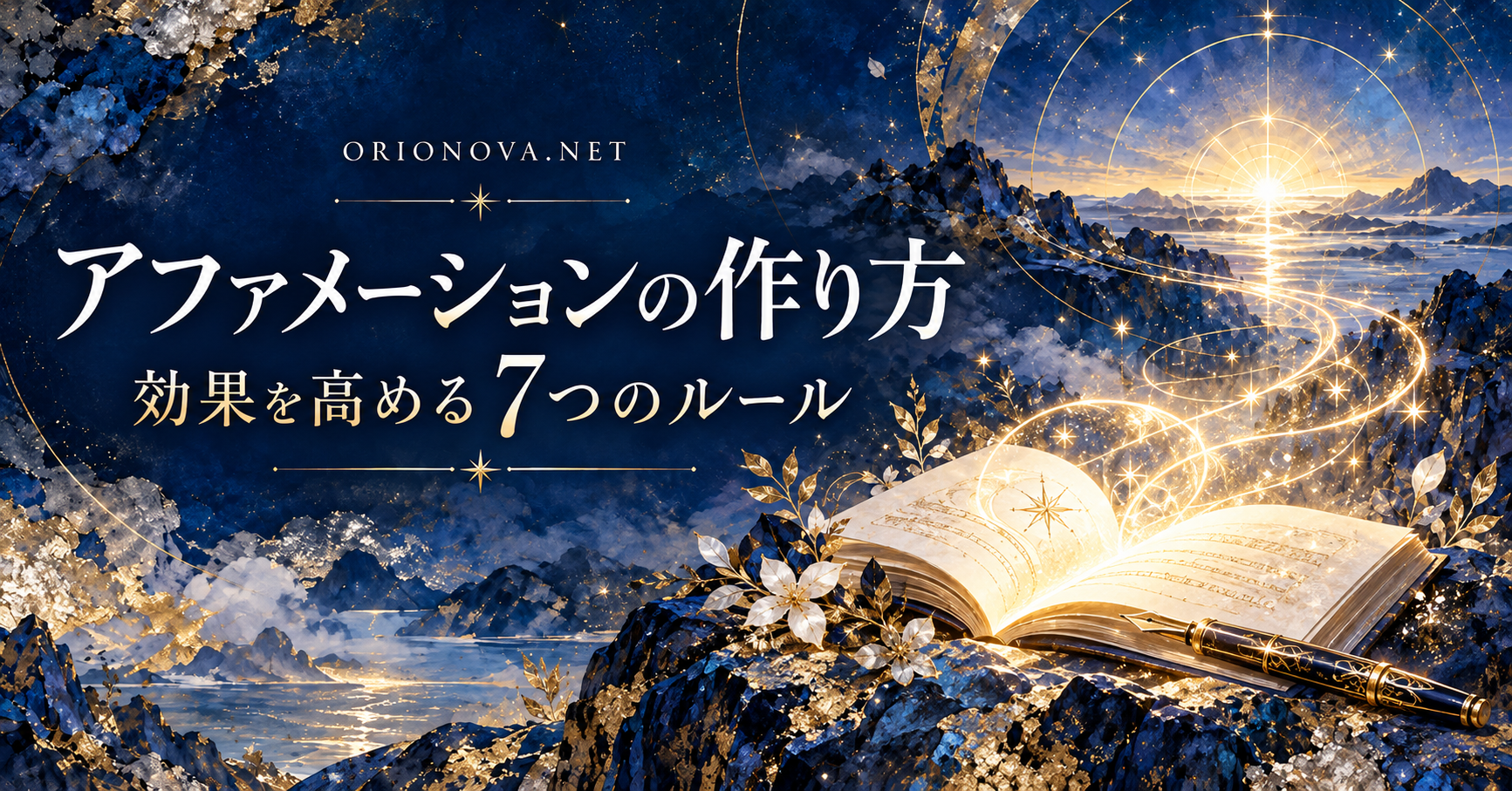 アファメーションの作り方｜効果を高める7つのルールとテーマ別の例文